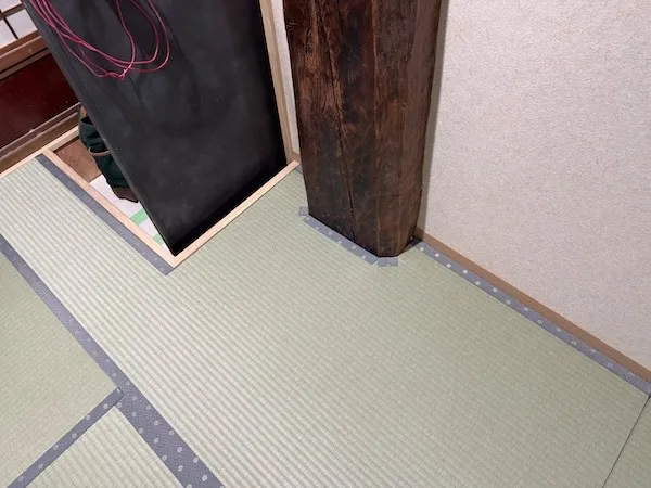フローリング畳　変形していても大丈夫です！